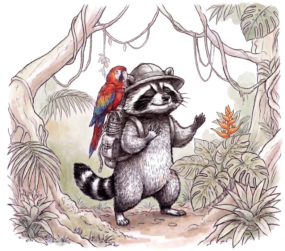 Tropic Holiday – ilustracja